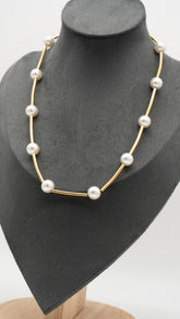 Gold Gleaming Tide Necklace